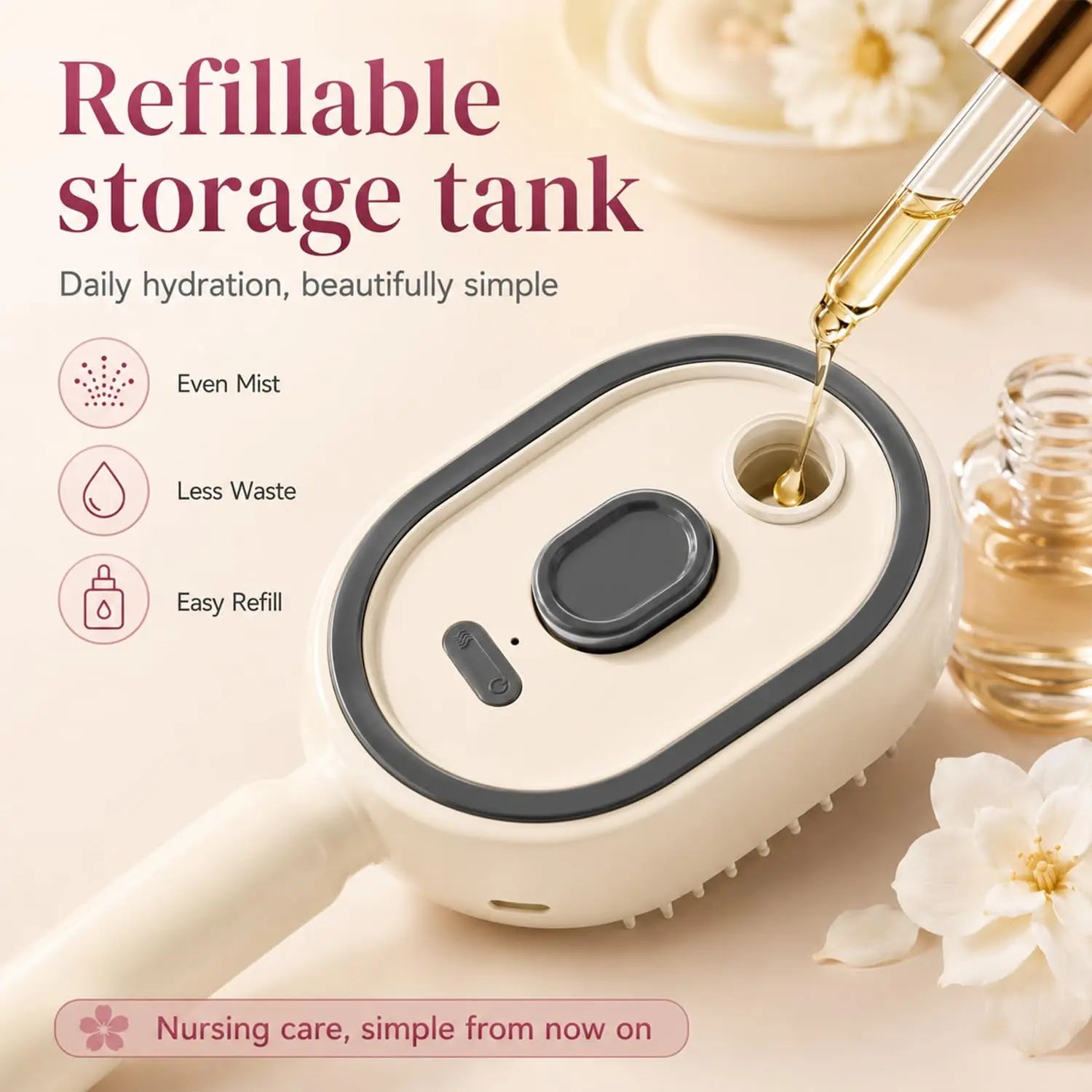 Magic Mist Hair Brush