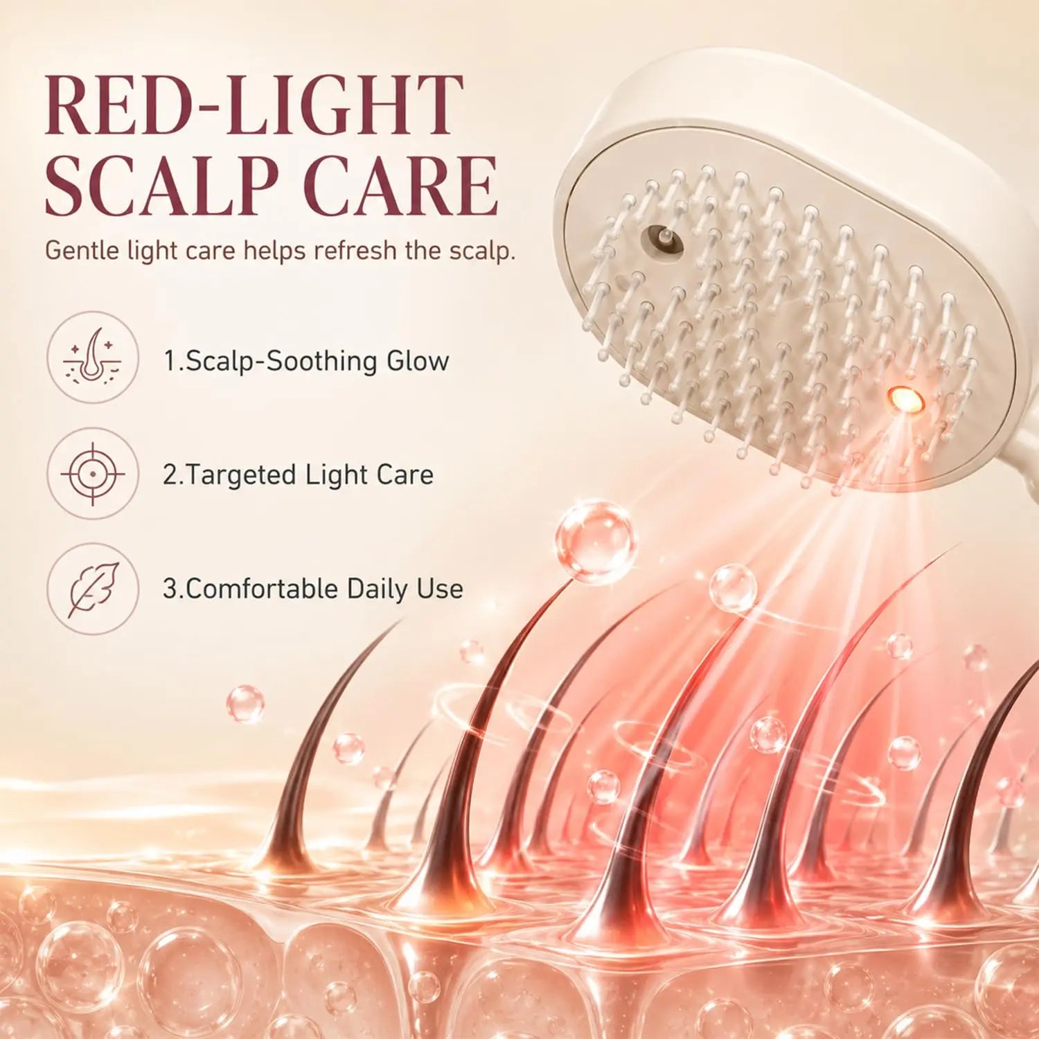 Magic Mist Hair Brush